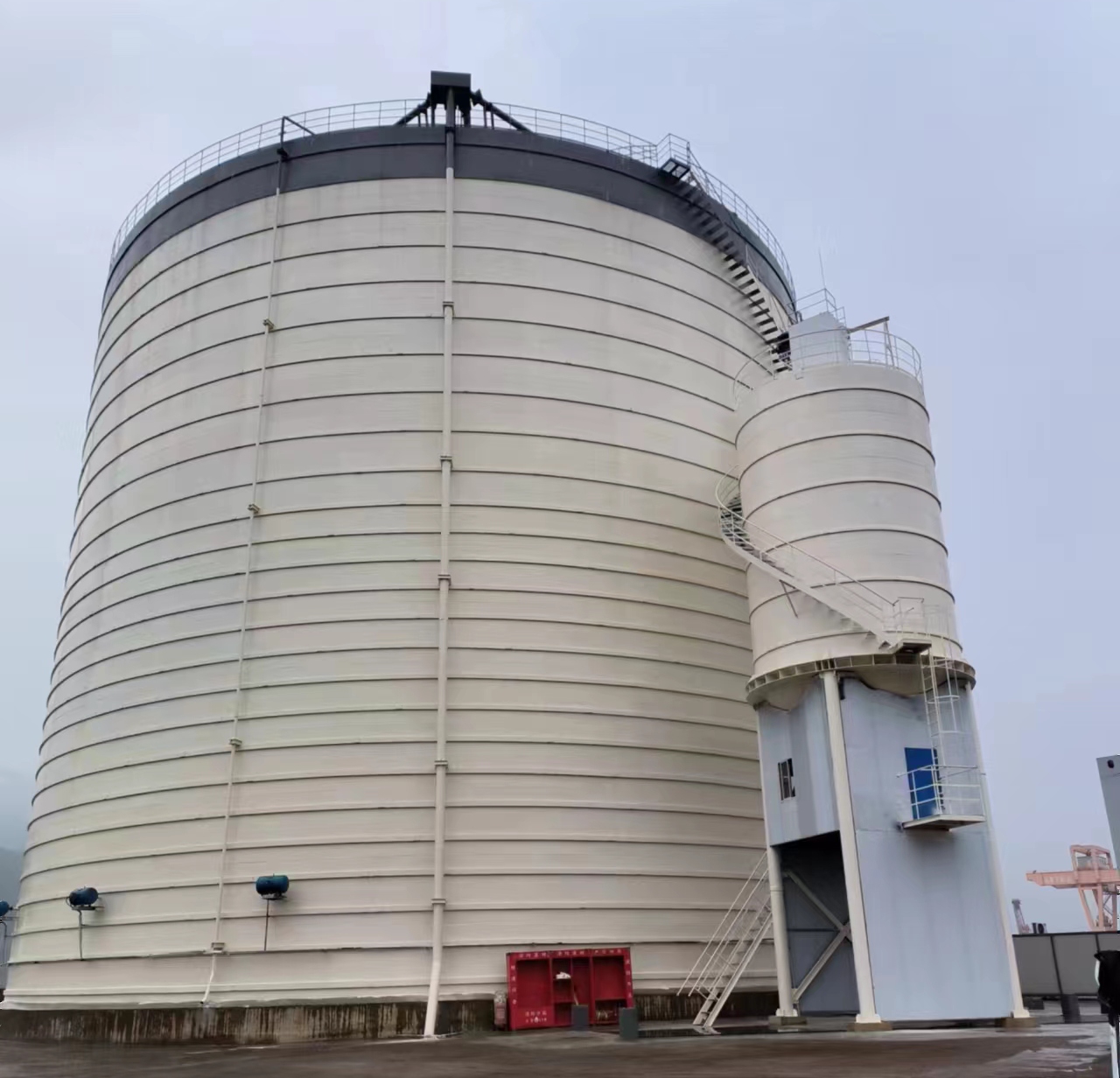 长宁10万吨水泥钢板库